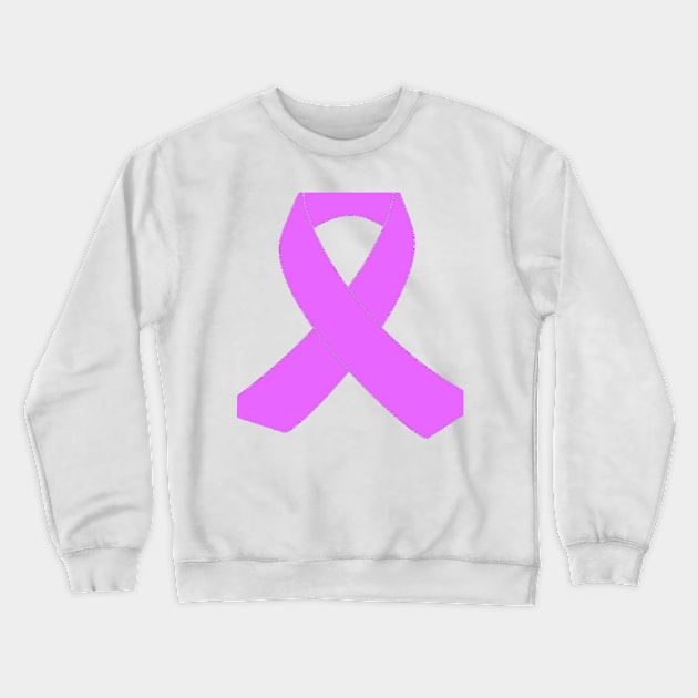 Breast Cancer Ribbon Crewneck Sweatshirt by Joshweb27